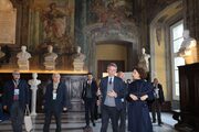 Visita della Direttrice generale dell'UNESCO Castel Capuano