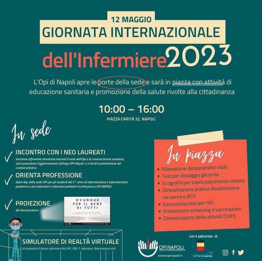 Locandina dell'iniziativa