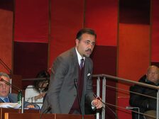 Una foto della seduta del Consiglio