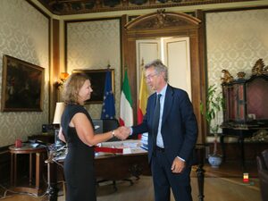 Il Sindaco Manfredi incontra il Console Generale degli Stati Uniti d'America a Napoli