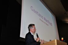 Una foto dell'incontro al Mann