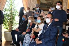 Un momento della conferenza di presentazione del Maggio dei Monumenti in sala Giunta