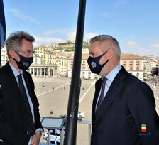 Una foto dell'inaugurazione