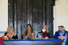 Un momento della presentazione al Maschio Angioino