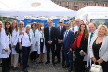 Al via 'Salute per Tutti'. Cittadini in fila per screening sanitari gratuiti