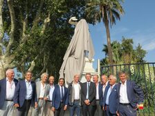 Lavori in Villa Comunale e restauro della statua del Fauno con cembali