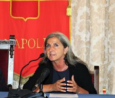 Una foto della presentazione in sala Giunta a Palazzo San Giacomo