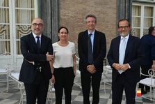 Il Sindaco Manfredi all’incontro con il Sindaco di Roma Gualtieri per i 130 anni de Il Mattino
