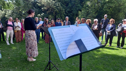 Piantumazione dell'Albero dell'Amicizia a Capodimonte