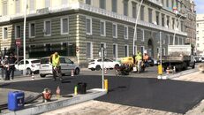 Dossi artificiali per l’attraversamento dei pedoni sul lungomare