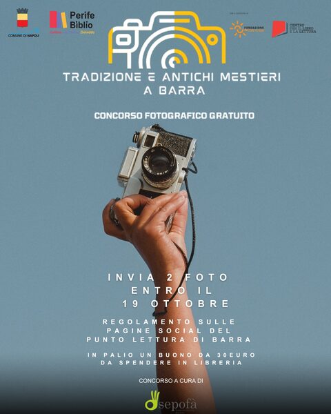 Concorso Fotografico Gratuito “Tradizione e antichi mestieri a Barra”