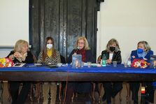 Un momento della presentazione al Maschio Angioino