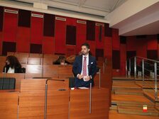 Una foto della seduta del Consiglio