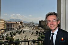 Un momento della conferenza di presentazione del Maggio dei Monumenti in sala Giunta