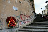 Il Sindaco di Napoli alla cerimonia di commemorazione per Giancarlo Siani
