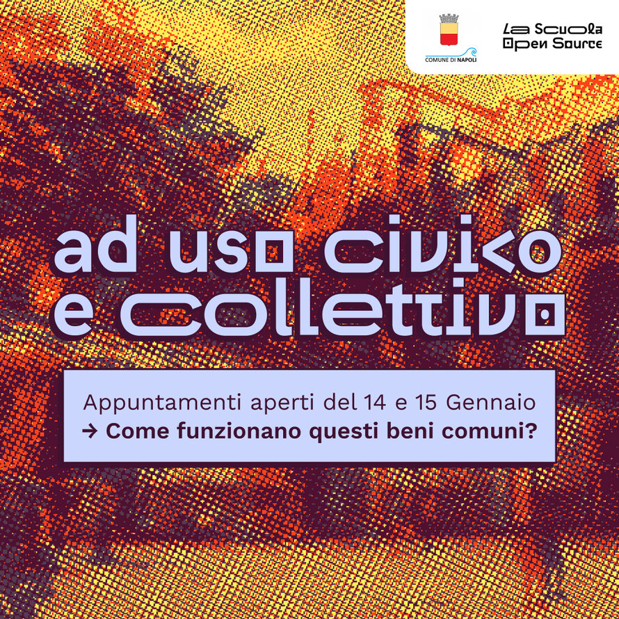 Locandina dell'iniziativa