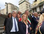 Il Sindaco di Napoli alla cerimonia di commemorazione per Giancarlo Siani