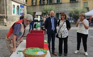 “Amici di Scuola”: in Piazza Sanità l’augurio della comunità ai bambini, educatori e famiglie per il nuovo anno scolastico con gli assessori Striano e Trapanese