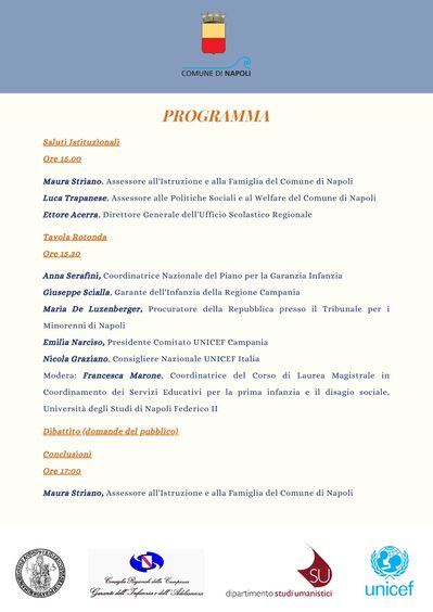 Programma dell'evento
