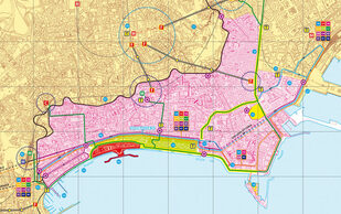Mappa dell'area della ZTL