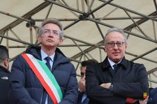 Il Sindaco Manfredi alla cerimonia degli allievi della Scuola militare 'Nunziatella' di Napoli