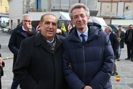 La scultura "Key of Today" a Piazza Mercato