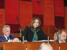 Una foto della seduta del Consiglio