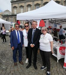 Al via 'Salute per Tutti'. Cittadini in fila per screening sanitari gratuiti