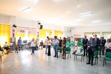 Intitolata a Mia Filippone l'aula magna della scuola Alpi-Levi in via Bakù